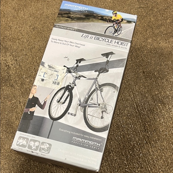 Mammoth Other - Mammoth Precision Tools Lift It Bicycle Hoist Garage Ceiling Storage